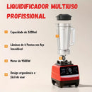 Kit Liquidificador Multiuso Profissional 15 Velocidades Com 2 Jarras de Vidro + 2 BRINDES: Kit Utensílios 12 peças + Porta Tempero